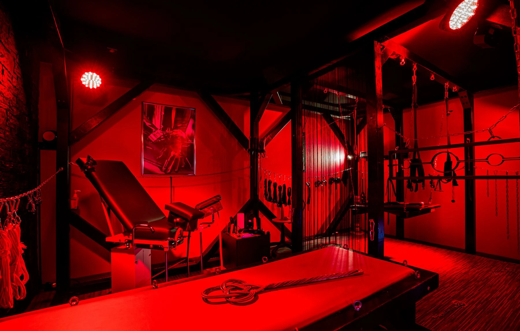 Blacklounge Bereich